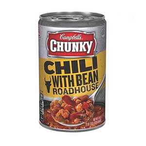 best canned chili for chili dogs, Best Canned Chili, Campbell's Chunky Chili
