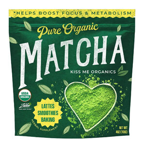 Kiss Me Organics Matcha Green Tea Powder 