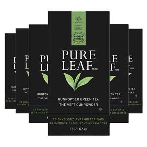 best matcha green tea review, Pure Leaf Gunpowder Hot Tea Bags