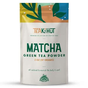 TEAki Hut Organic Matcha Green Tea Powder