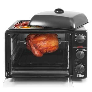 elite rotisserie oven